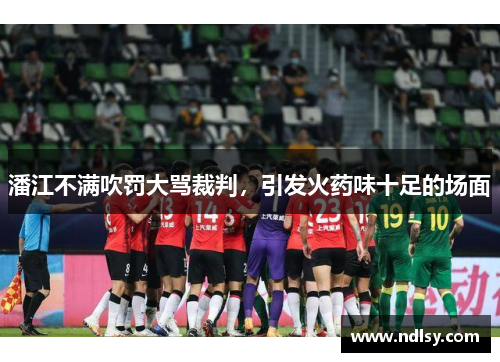 潘江不满吹罚大骂裁判，引发火药味十足的场面